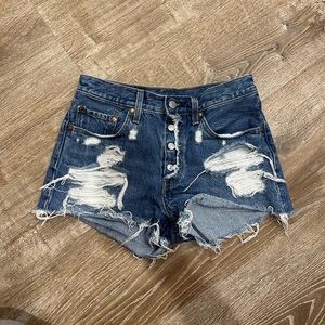 Levi’s 501 denim shorts